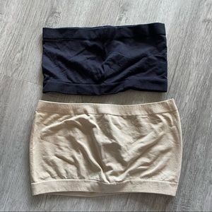 Set of 2 Bandeau Bralettes